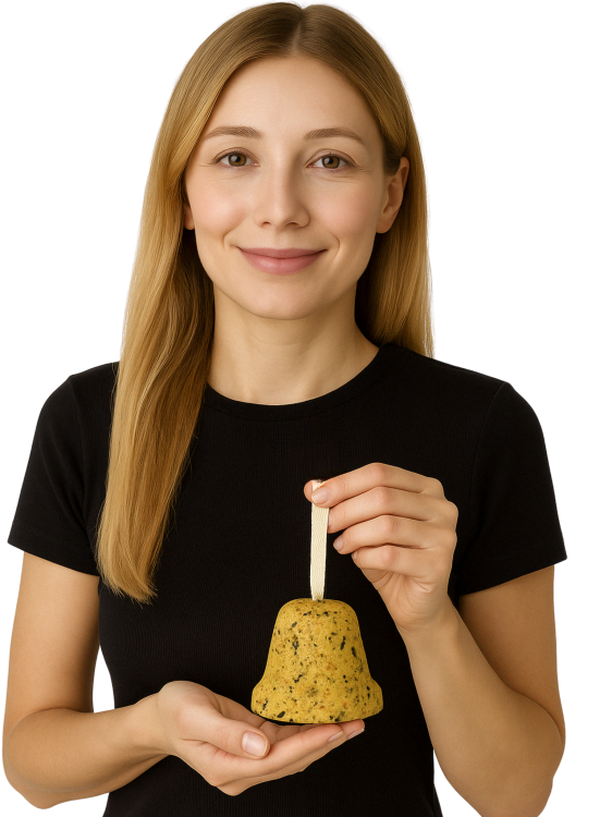 JR FARM Chutný zvonek – lahodná pochoutka pro všechny větší papoušky 160 g od parrotplanet.cz