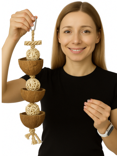 Coco Tower  - hračka pro všechny papoušky od ParrotPlanet.cz