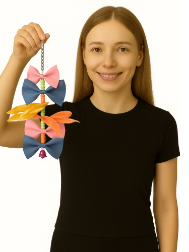 Kokardkové Pastelowe - Nádherná hračka pro všechny papoušky od ParrotPlanet.cz