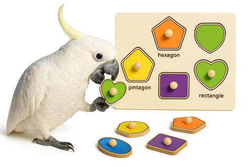 Barevná skládačka – pro všechny papoušky od ParrotPlanet.cz