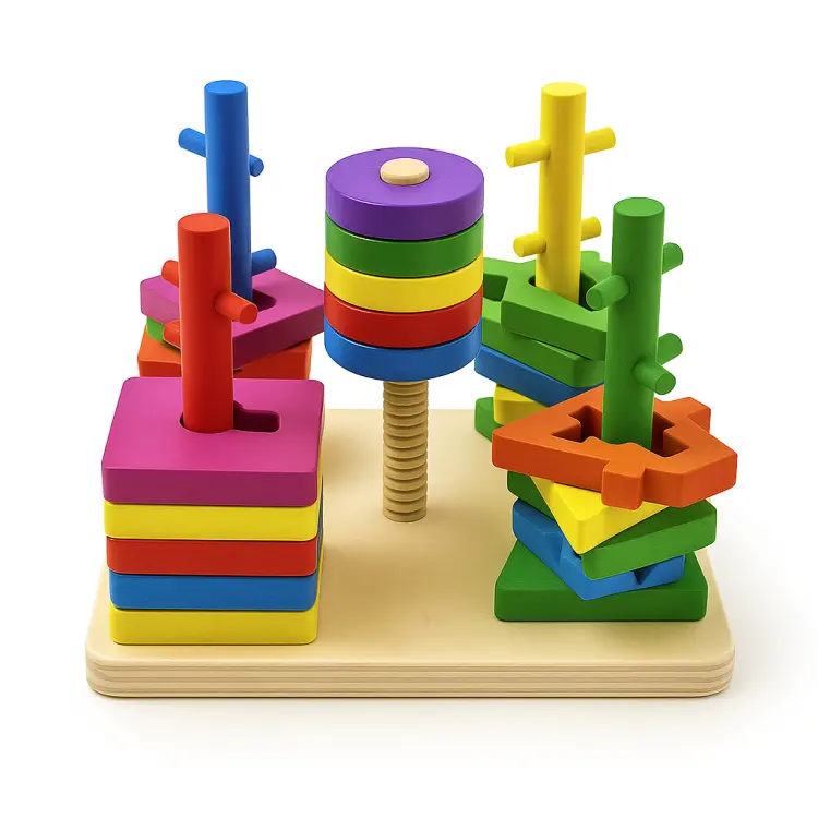 Veselá logická skládačka | Puzzle | Interaktivní hračka pro střední a velké papoušky od ParrotPlanet.cz