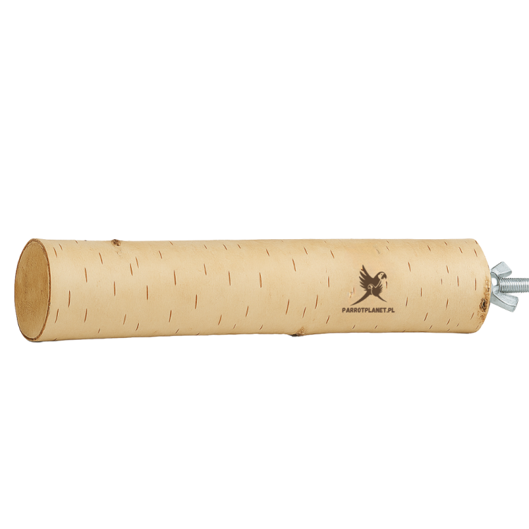 Parrot Planet Prirozene – Přírodní březová tyčinka pro papoušky, velikost S – 30 cm od Parrotplanet.cz