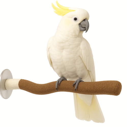 Sandy Perch USA XL | tyčinka pro péči o zobáček a drápky | Velikost XL | pro velké papoušky od ParrotPlanet.cz