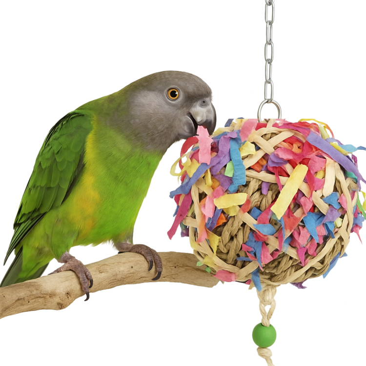 Míč na klování M – pro střední papoušky od ParrotPlanet.cz