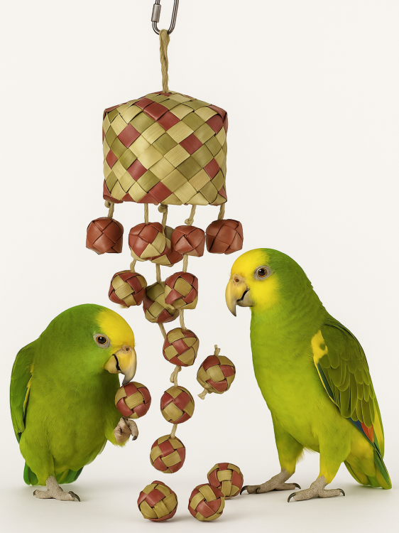 Happy Box  - hračka pro všechny papoušky od ParrotPlanet.cz