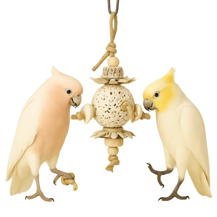 Nature Shells  – hračka pro všechny papoušky od ParrotPlanet.cz