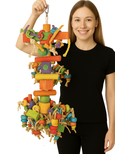 Ořechové tyčinky s lnem – pro všechny papoušky od ParrotPlanet.cz