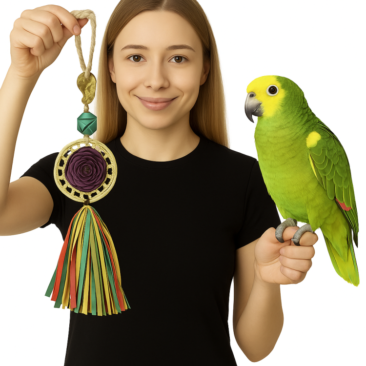 Barevná skládačka – pro všechny papoušky od ParrotPlanet.cz