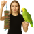 Dziobasek XL – hračka pro papoušky ze dřeva a silné lepenky XL od ParrotPlanet.cz