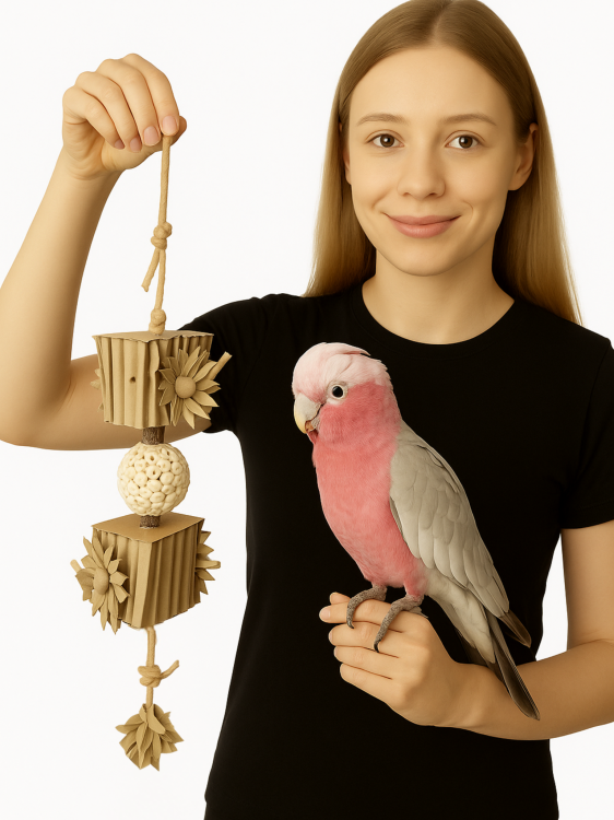 Smasher  - hračka pro všechny papoušky od ParrotPlanet.cz