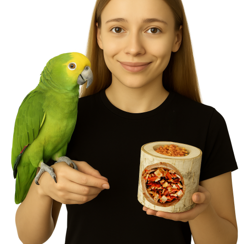 Zeleninový Pieniek – pro všechny papoušky od ParrotPlanet.cz