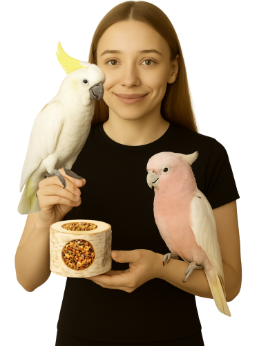 Kmen se zrním a zeleninou – pro všechny papoušky od ParrotPlanet.cz