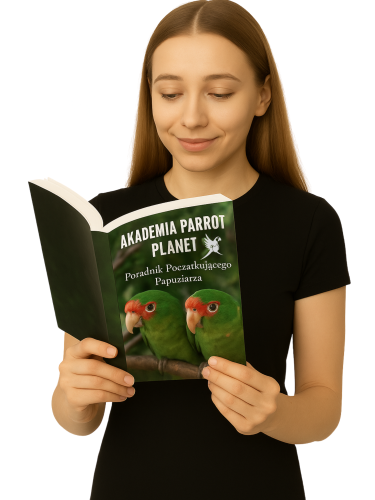 Akademie Parrot Planet „Průvodce pro začínajícího chovatele papoušků” – kniha od parrotPlanet.cz