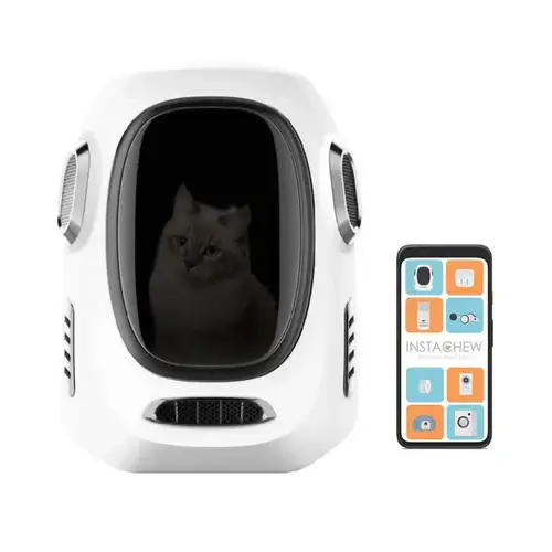 Inteligentní přepravník pro papoušky Instachew Trekpod Bílý (s podporou aplikace) od ParrotPlanet.cz