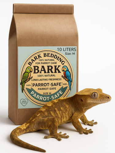 Přírodní kůra, velikost M 10 L – univerzální dekorace a úkryt do terária pro plazy a obojživelníky od ParrorPlanet.cz