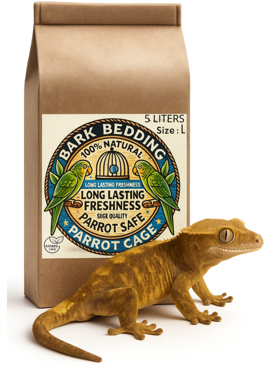 Přírodní kůra, velikost L- 5 L – univerzální dekorace a úkryt do terária pro plazy a obojživelníky od ParrotPlanet.cz