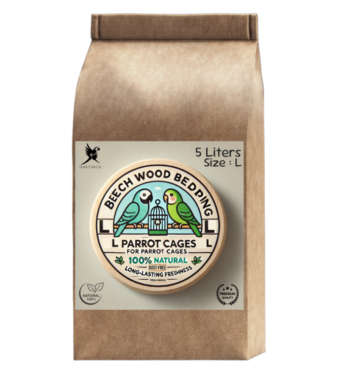 Bukové štěpky Velikost L – Přírodní, hygienický podklad do terárií pro plazy 5L od ParrotPlanet.cz