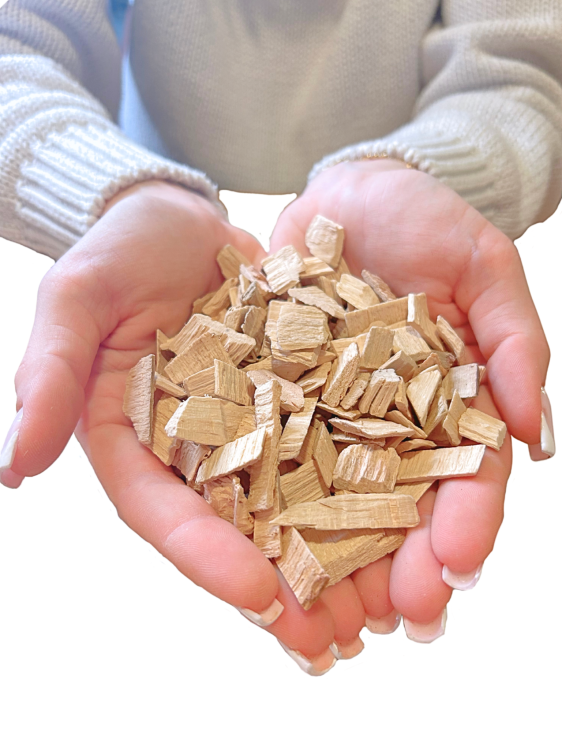 Bukové štěpky velikosti XL – přírodní, hygienický podklad pro terária plazů 10 l  od ParrotPlanet.cz