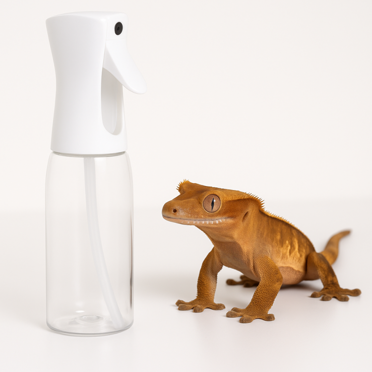 Jungle Base - White MistMaker 300 ml – Stylový bílý rozprašovač pro zkrášlení terárií s plazy a obojživelníky od ParrotPlanet.cz