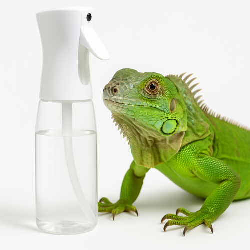 Jungle Base - White MistMaker 300 ml – Stylový bílý rozprašovač pro zkrášlení terárií s plazy a obojživelníky od ParrotPlanet.cz