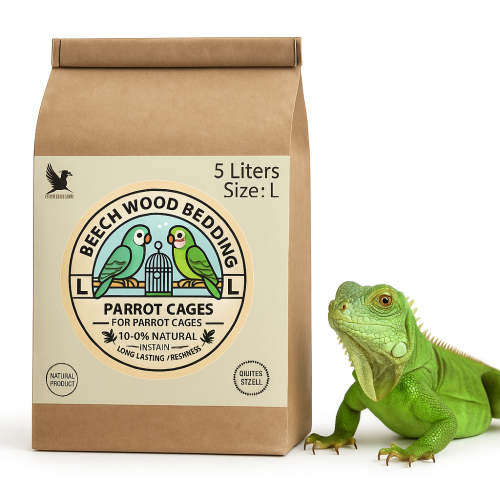 Bukové štěpky velikost L – přírodní, hygienický podklad pro terária plazů 10 l od ParrotPlanet.cz