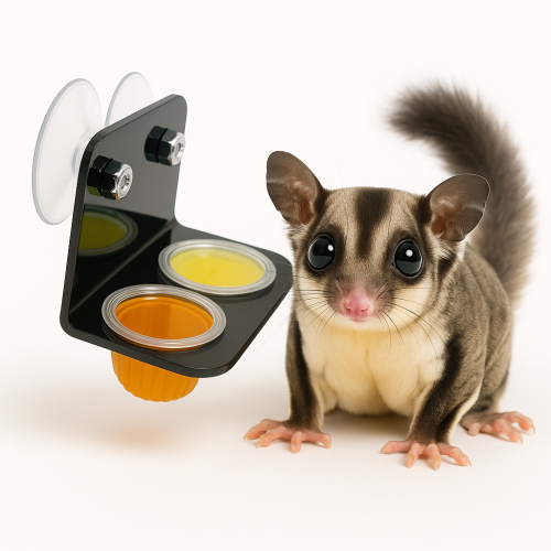 Kovový držák – na želé pro vakoveverky od ParrotPlanet.cz