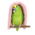 Teplá jeskyňka z fleece - Stan pro střední papoušky Růžový L | Parrot Planet od parrotPlanet.cz