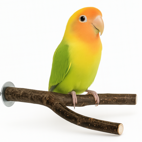 Dvojitá přírodní tyč – pro malé a střední papoušky 25 cm | Parrot Planet od ParrotPlanet.cz