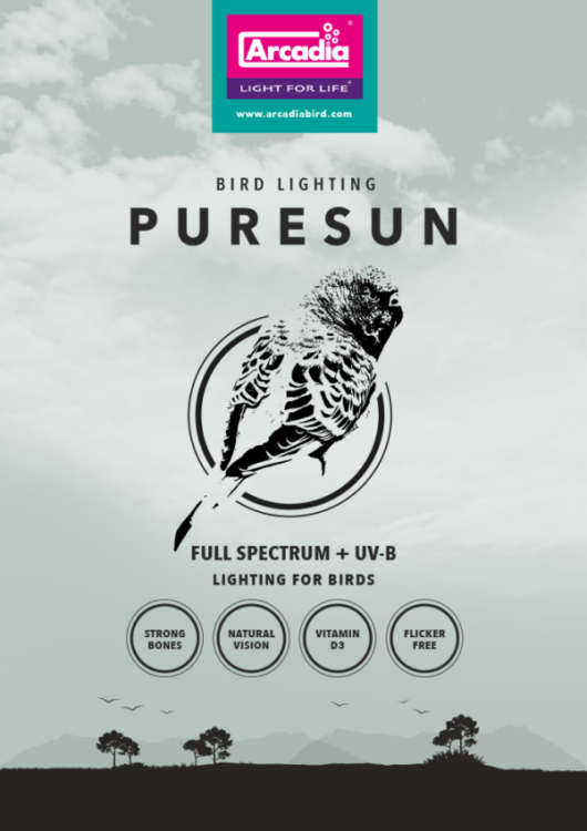 OUTLET - Arcadia Puresun Mini - Osvětlovací sada - lampa - pro papoušky od ParrotPlanet.cz