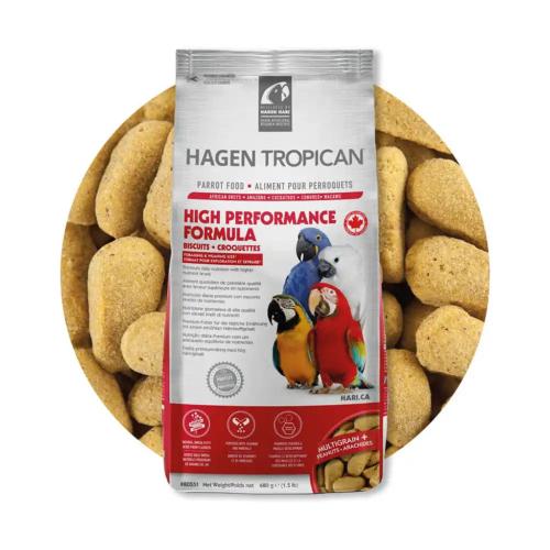 Hagen Hari Tropican Parrot High Performance Biscuit Přechodné nebo každodenní krmivo v dietě se zvýšenými nutričními požadavky (mladí ptáci, ptáci v období pelichání) - 680 g od ParrotPlanet.cz