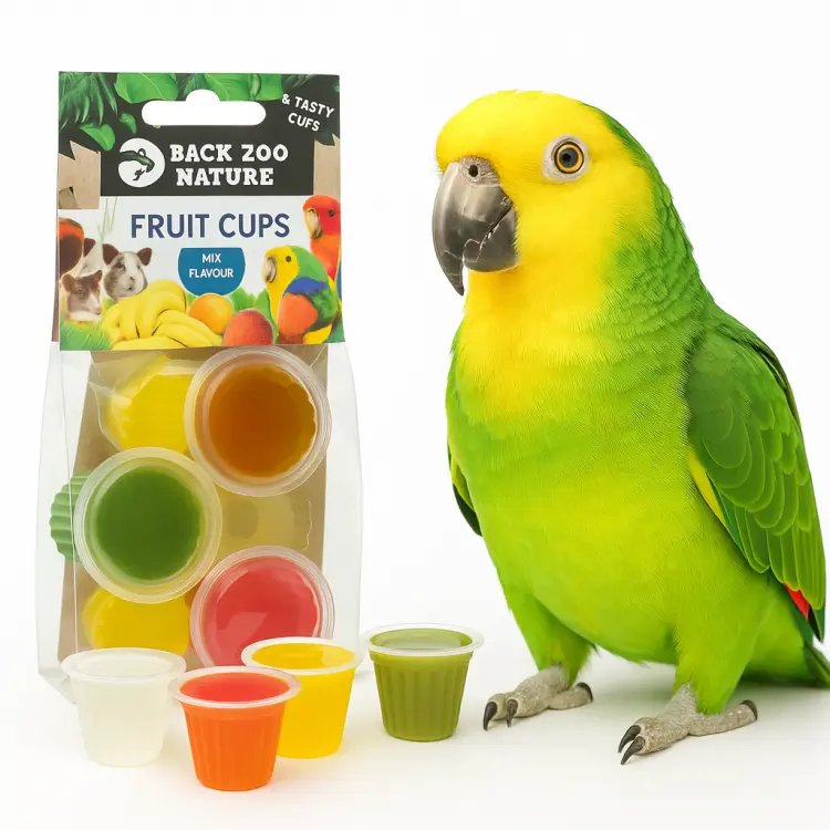 Želé pro papoušky – mix příchutí, 6 ks ParrotPlanet.cz