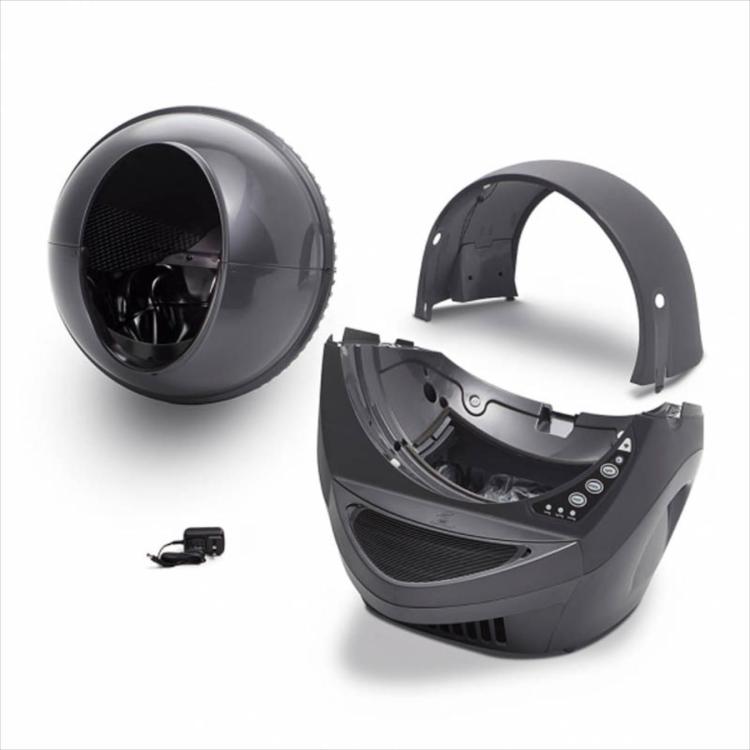 Automatická toaleta pro kočky, samočisticí toaleta Litter Robot III Connect WIFI Grey od ParrotPlanet.cz