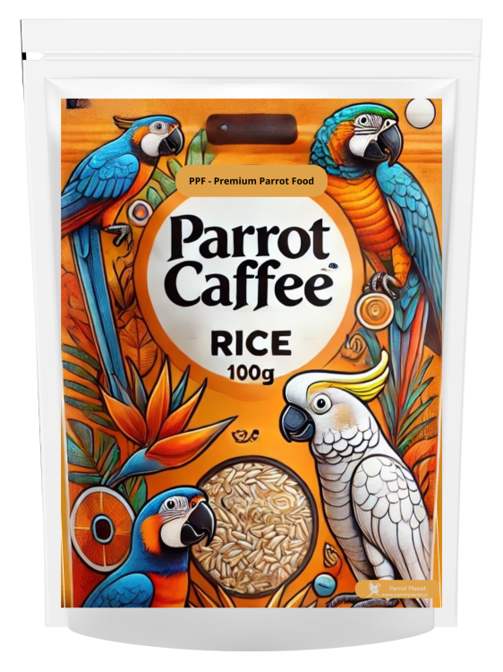 PARROT CAFFEE - Rice -  pro všechny papoušky 100 g od ParrotPlanet.cz