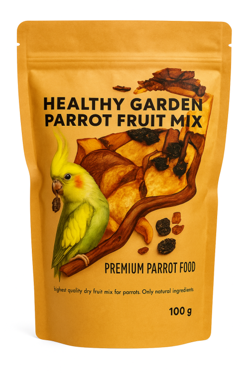 Premium Parrot Food - Healthy Garden Fruit Mix  - pro všechny papoušky 100 g od ParrotPlanet.cz