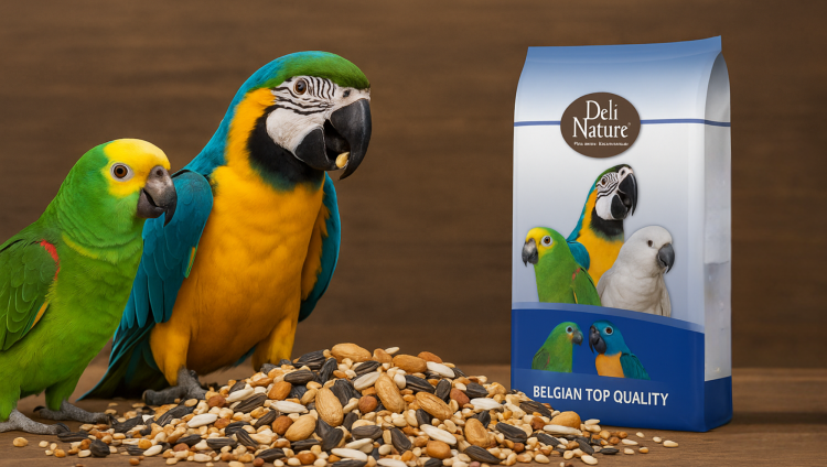Deli Nature 60 – směs s vysokým obsahem ořechů pro velké papoušky 15 kg od ParrotPlanet.cz