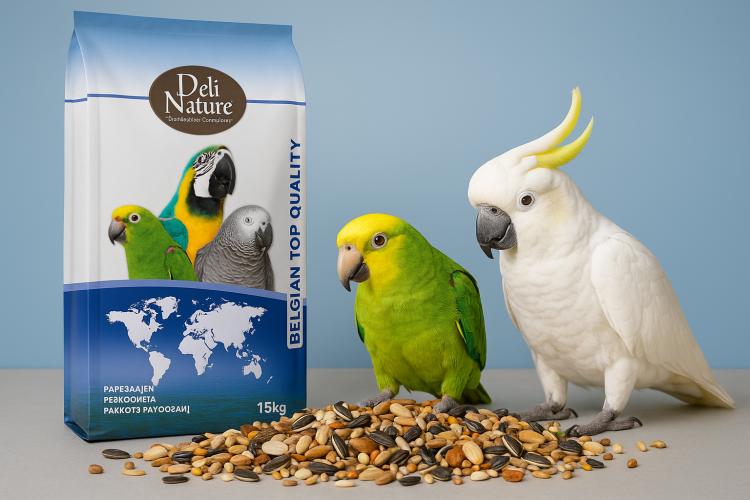 Deli Nature 61 – lehká směs pro velké papoušky 15 kg od ParrotPlanet.cz