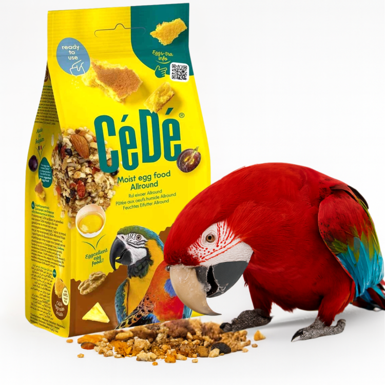 CEDE Allround Nuts & Fruit 200 g – Vaječná směs s ořechy a ovocem pro papoušky a další ptáky od ParrotPlanet.cz