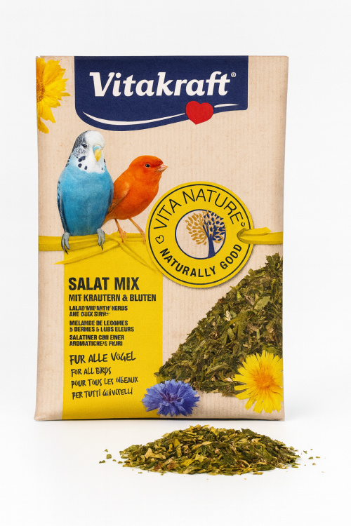 Vitakraft Salat Mix 10 g – Směs bylin a květin pro kanárky a andulky od ParrotPlanet.cz