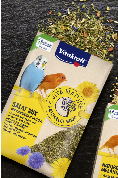 Vitakraft Salat Mix 10 g – Směs bylin a květin pro kanárky a andulky od ParrotPlanet.cz
