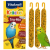 Vitakraft Kracker Trio‑Mix Premium – Popcorn, Med, Pomeranč – kolby pro papouška vlnkovaného 3 ks od ParrotPlanet.cz