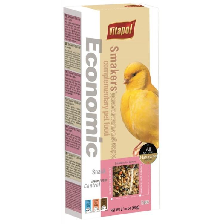 Vitapol - Smakers ECONOMIC pro KANÁRKY 2 ks 60 g od ParrotPlanet.cz