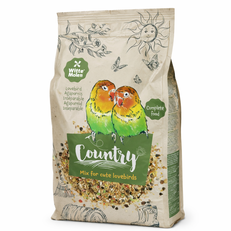 Witte Molen Country 600 g – krmivo pro agapornisy (lovebirds) s vitamíny a minerály  od ParrotPlanet.cz