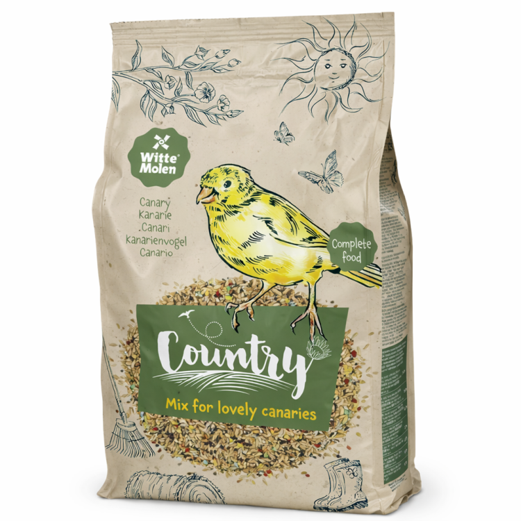Witte Molen Country 600 g – krmivo pro kanáry s vitamíny a minerály od ParrotPlanet.cz