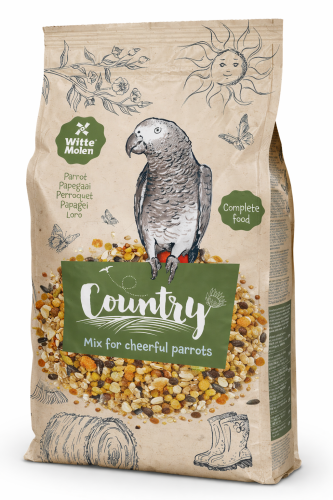 Witte Molen Country Parrots 2 kg – krmivo pro velké papoušky s vitamíny a minerály od ParrotPlanet.cz