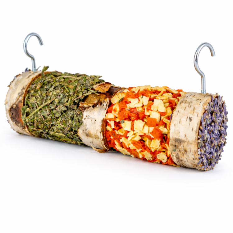 Bylinkovo-zeleninový špíz – pro všechny hlodavce, včetně králíků, morčat, myší, křečků, potkanů a pískomilů od ParrotPlanet.cz