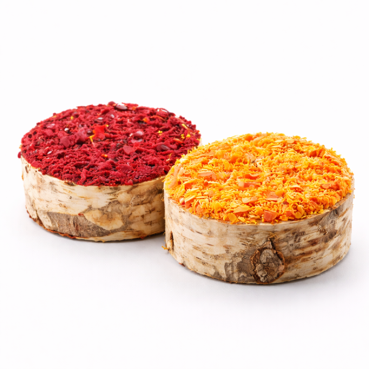 Březové větvičky se zeleninou a měsíčkem – zdravá pochoutka a hračka pro hlodavce, včetně králíků, morčat, myší, křečků, potkanů a pískomilů 70 g  od ParrotPlanet.cz