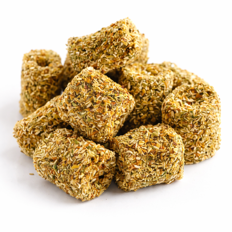 Křupavé topinambury – brokolice | Lahodná pochoutka | pro všechny papoušky 60 g od ParrotPlanet.cz