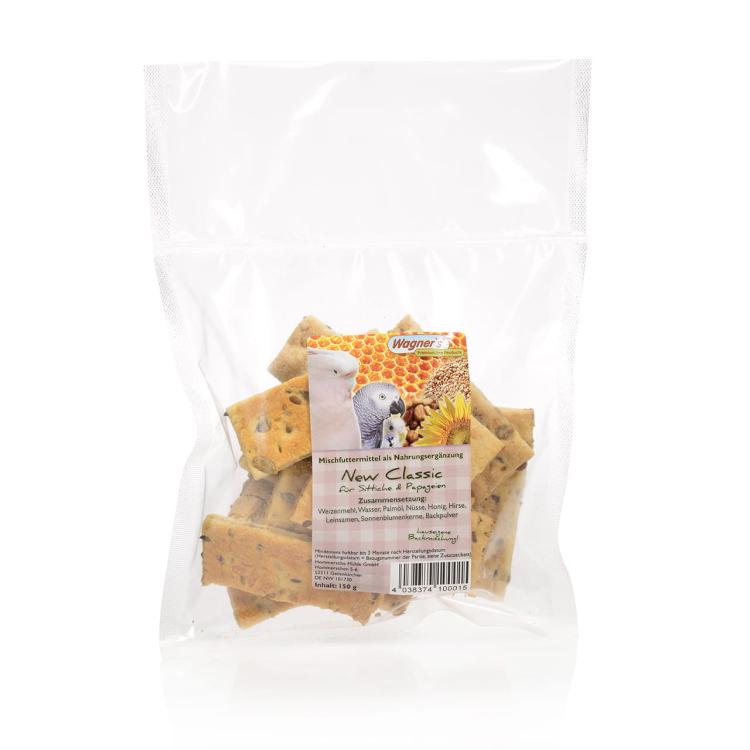 Wagner's DOMOVÉ Sušenky PRO PAPUCHALKY Classic 150 g od ParrotPlanet.cz