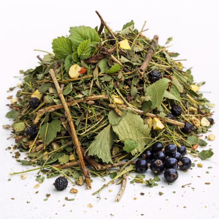 Ovocný koktejl pro hlodavce a králíky – přírodní směs sušeného ovoce 100 g od ParrotPlanet.cz