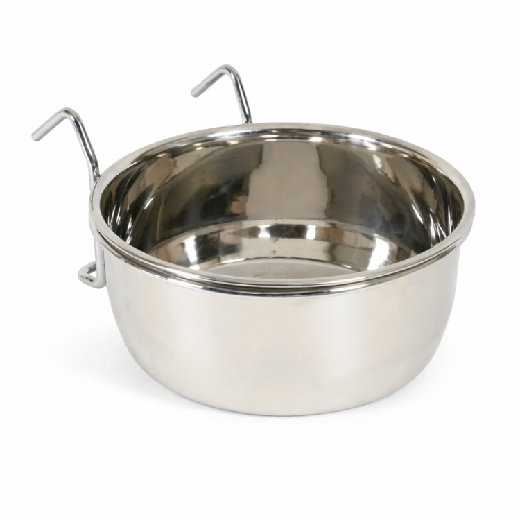 ZOLUX závěsná miska pro papoušky 0,28 l 9 cm – na krmivo nebo vodu od ParrotPlanet.cz